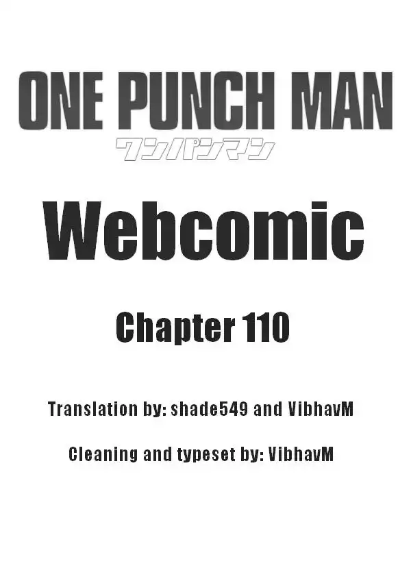 Onepunch-Man (ONE) Chapter 110 1